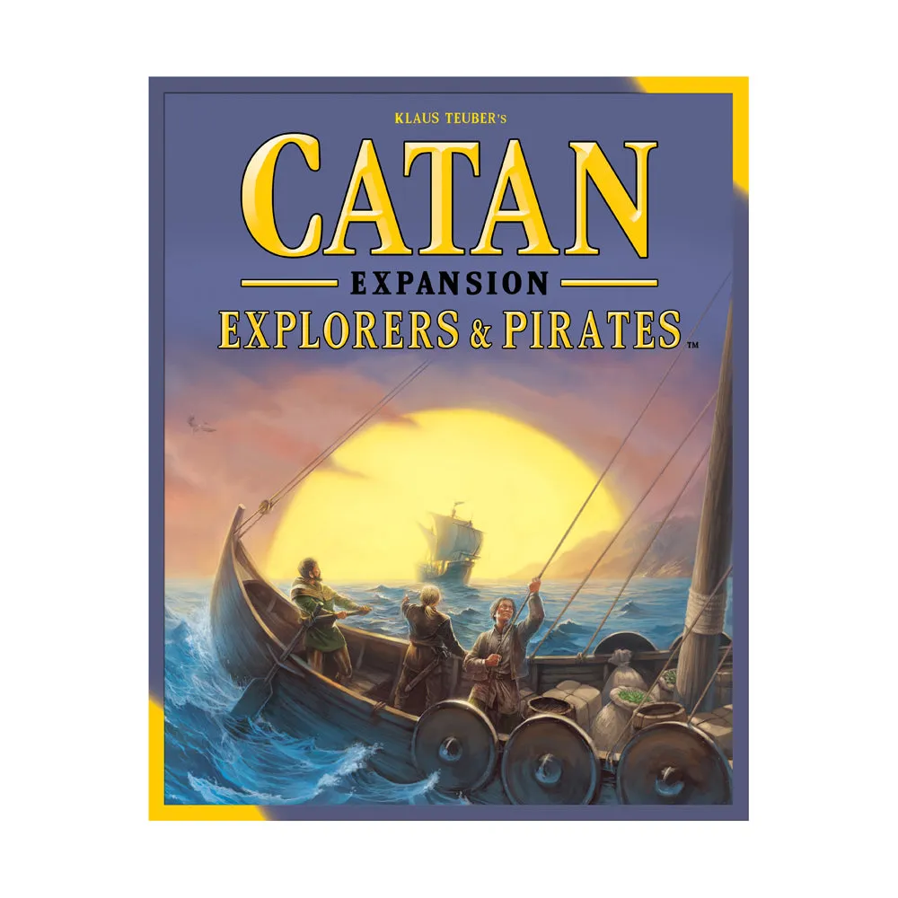 Catan Studio Explorers & Pirates Expansion for Settlers of Catan Game