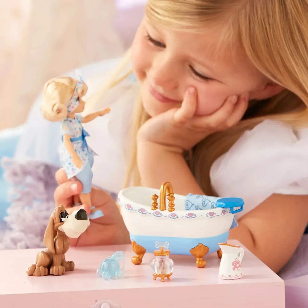 Cinderella Disney's Once Upon a Story Mini Doll Playset