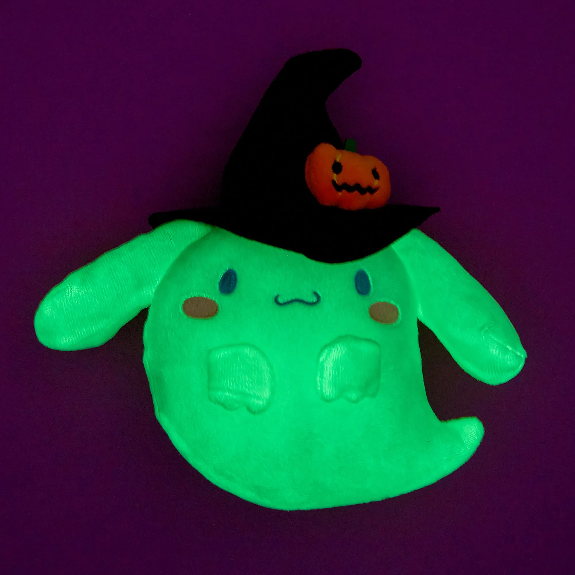 Cinnamoroll 2024 Halloween Glow-In-The-Dark Ghost 8" Plush SANRIO