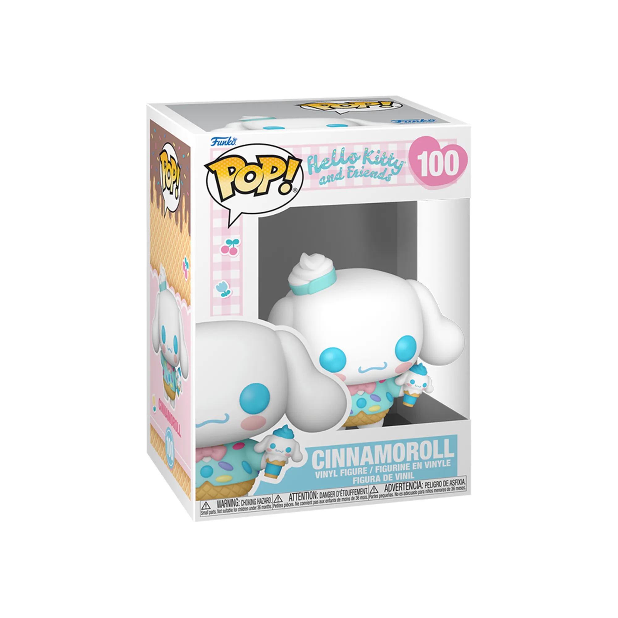 Cinnamoroll Ice Cream Funko Pop! (No. 100 Hello Kitty and Friends Series) SANRIO