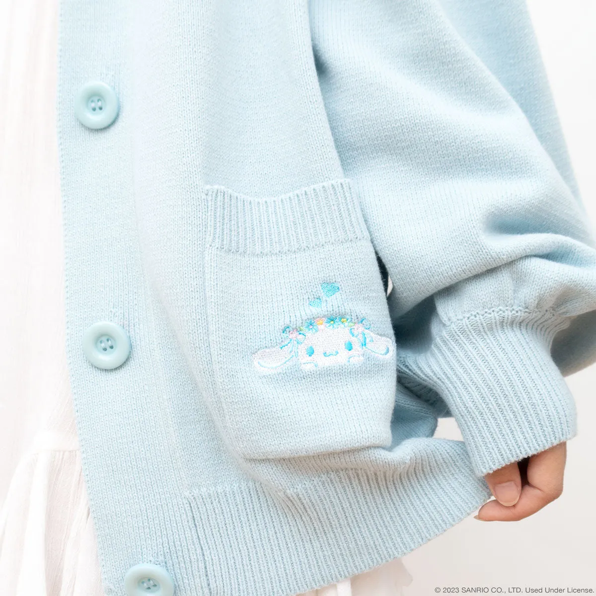 Cinnamoroll JapanLA Floral Cardigan SANRIO