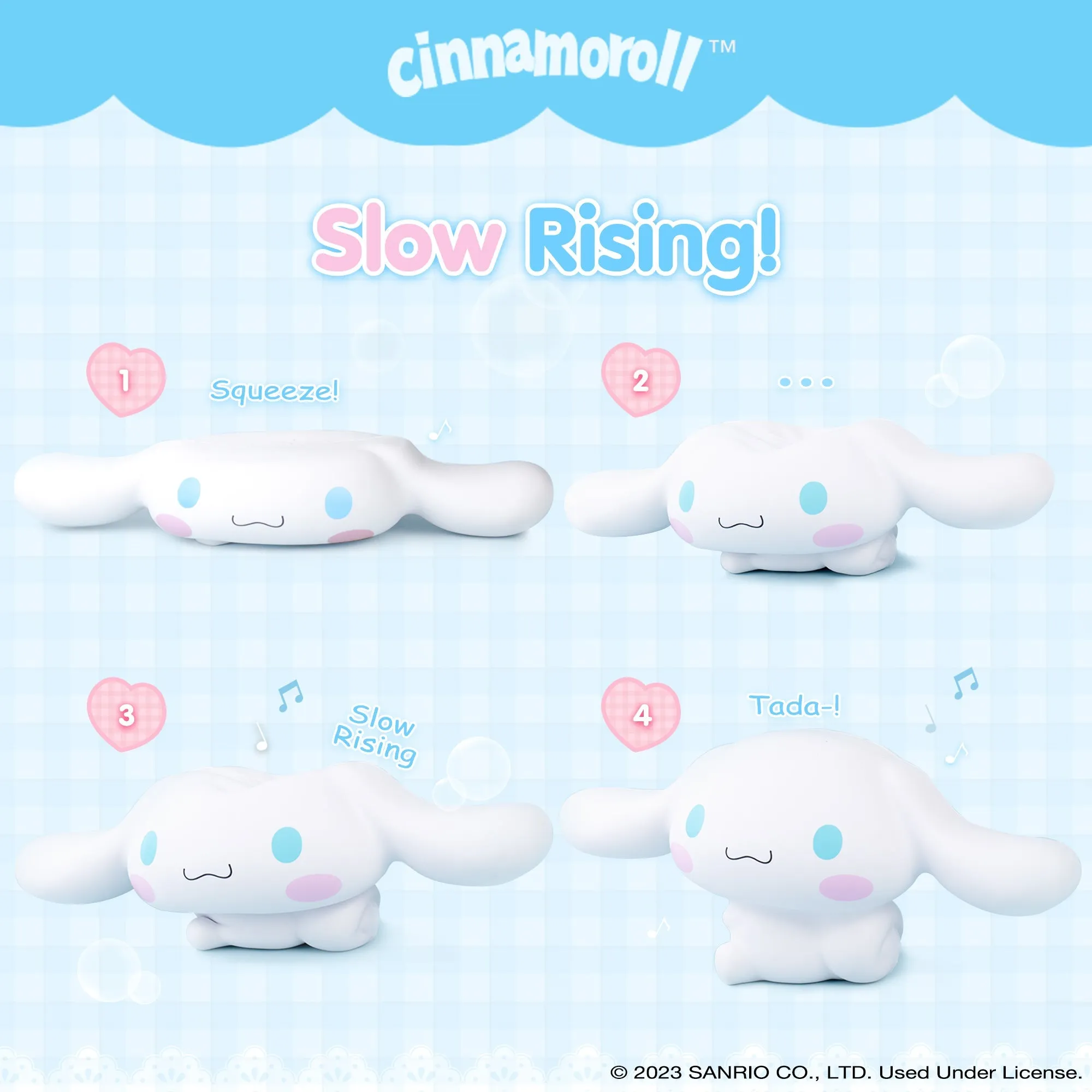 Cinnamoroll Jumbo Squishy Toy SANRIO