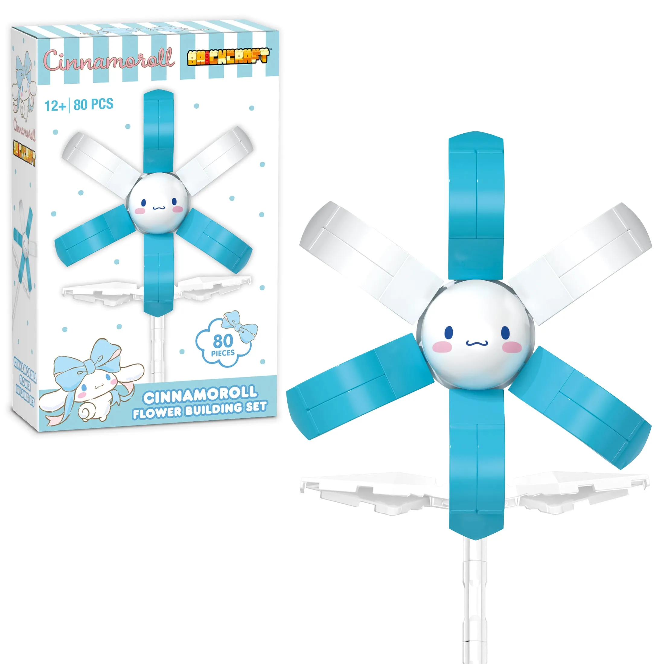 Cinnamoroll x Brickcraft Flower Building Set SANRIO