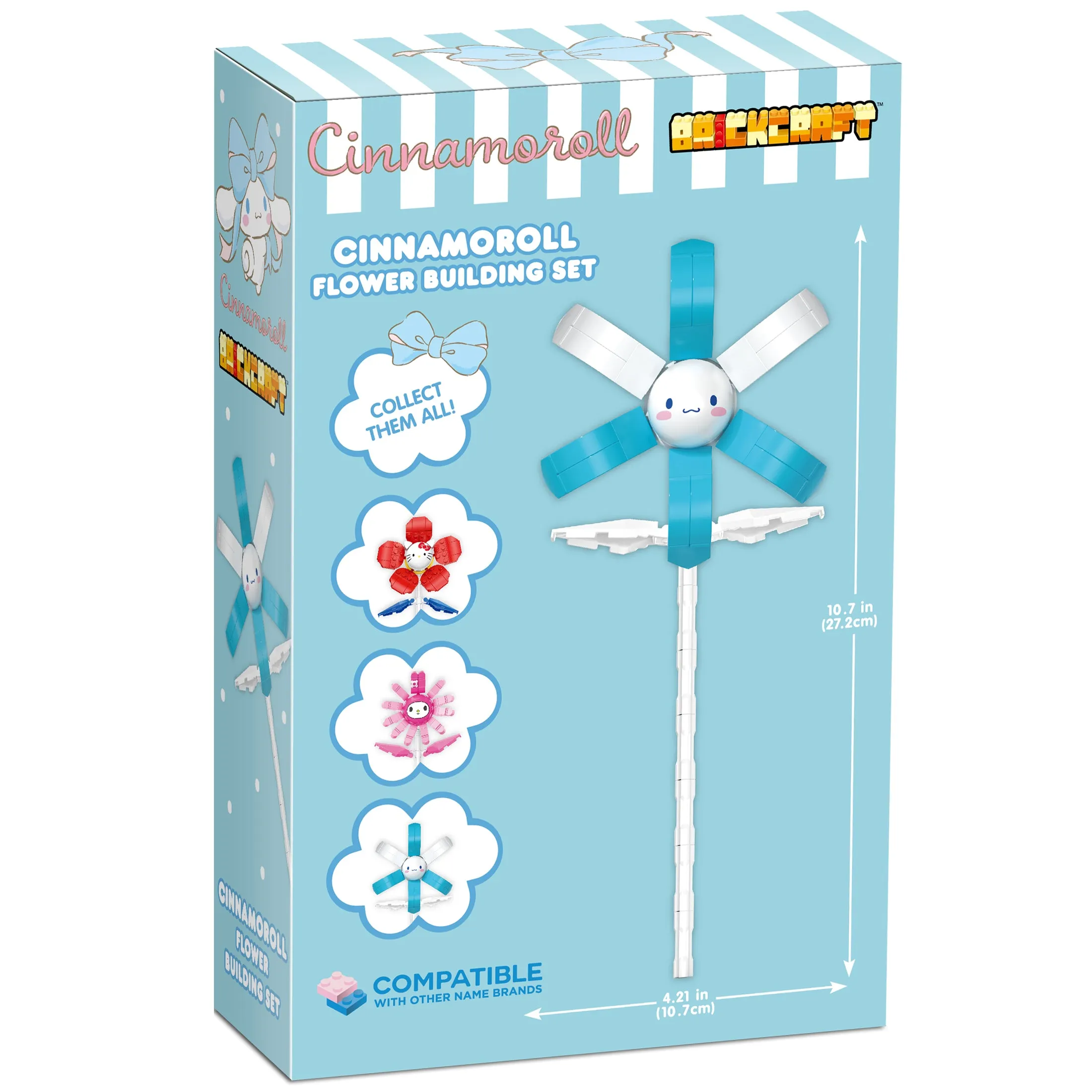 Cinnamoroll x Brickcraft Flower Building Set SANRIO