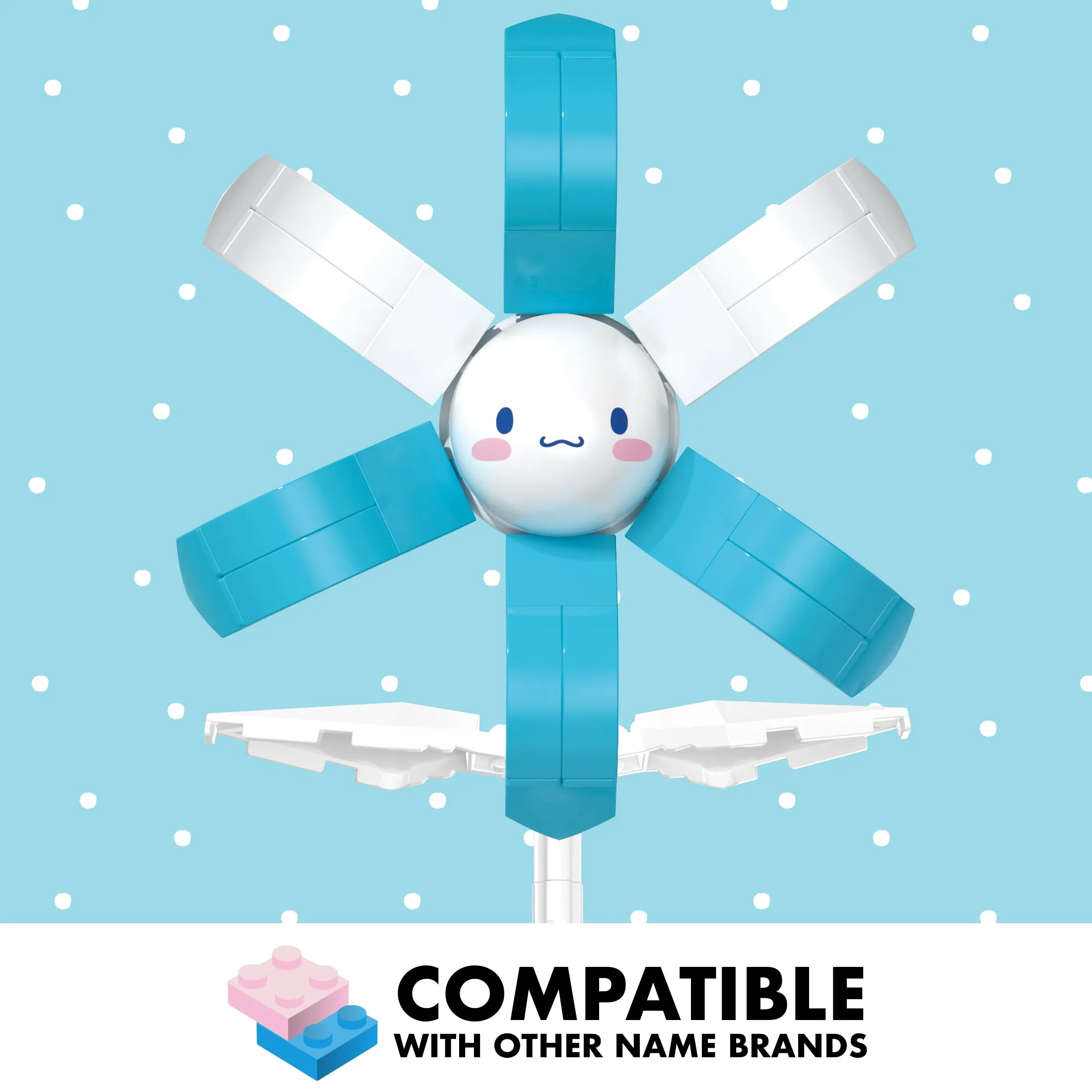 Cinnamoroll x Brickcraft Flower Building Set SANRIO