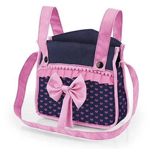 Classic Vintage Doll Stroller - Blue/Pink