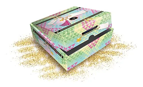 Clementoni 18583, Crazy Chic My Multicolour Charms Jewellery Kit for Children, A