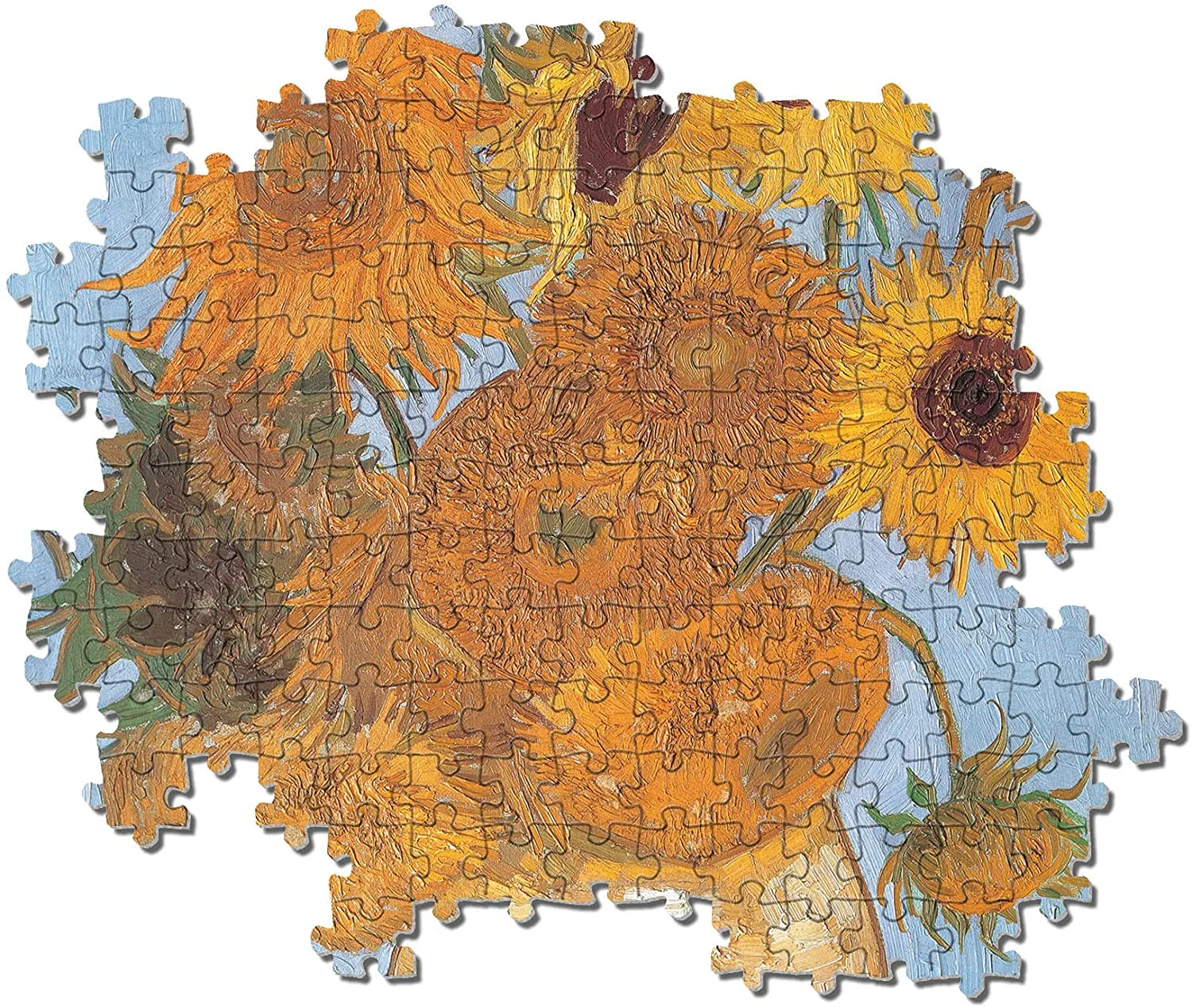 Clementoni 31438 Museum Collection puzzle for adults and children Van Gogh Sunflowers 1000 Pieces