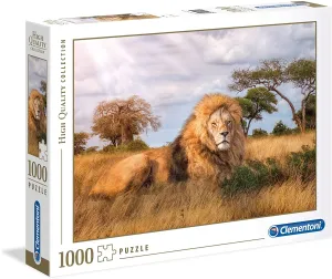 Clementoni 39479 39479-High Quality Collection Puzzle-The King-1000 Pieces, Mult