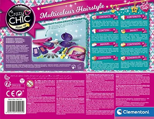 Clementoni Crazy Chic Hair Straightener for Kids (15225)