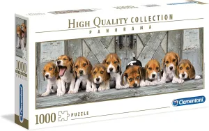 Clementoni Panorama Collection - Beagles 1000-Piece Jigsaw Puzzle (39435)