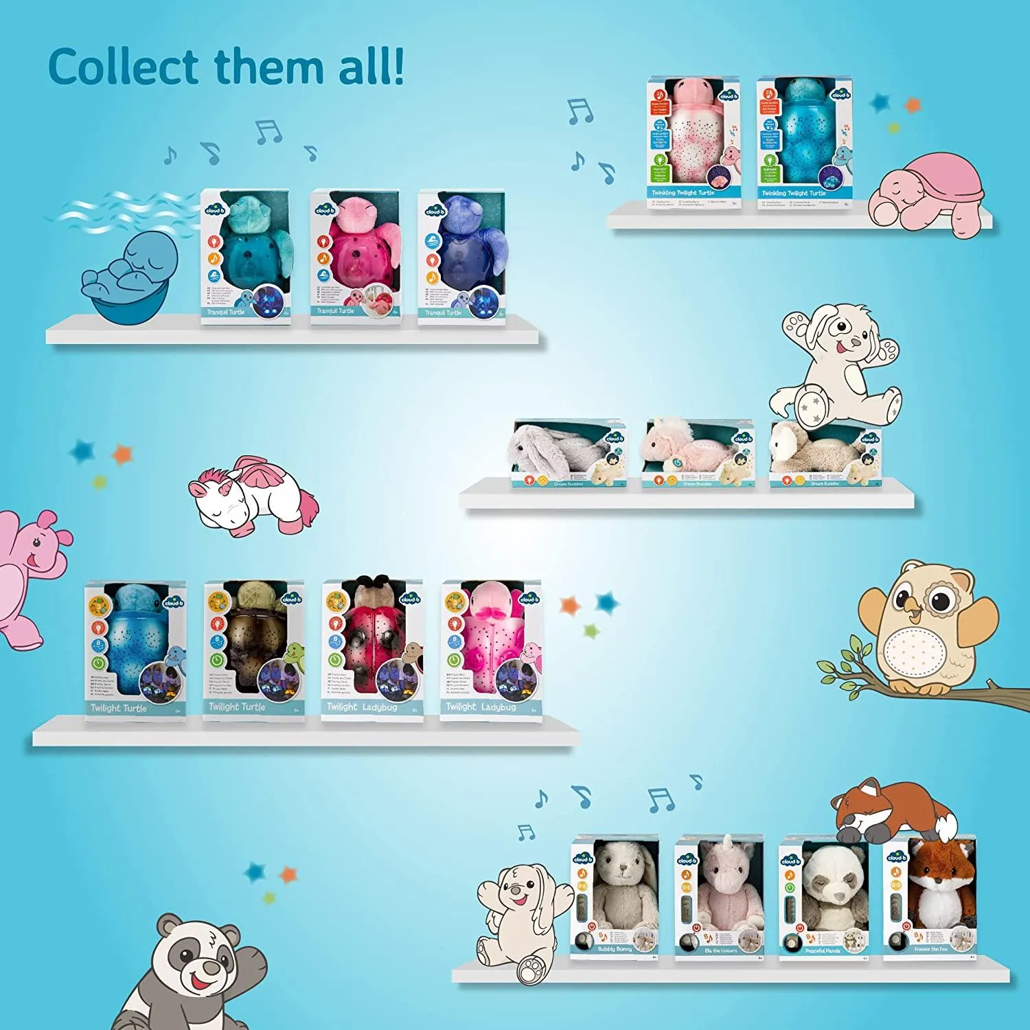 Cloud b Dream Buddies - Patch The Puppy Night Light