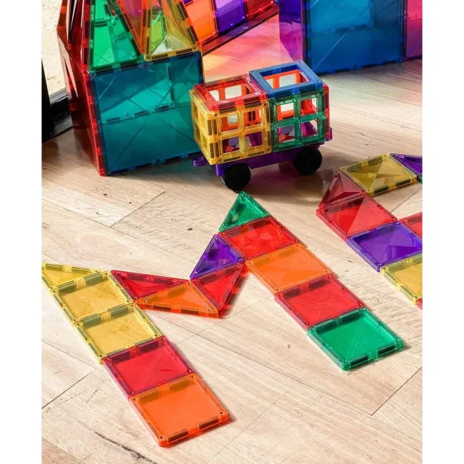Connetix Tiles | 102 Piece Rainbow Creative Pack