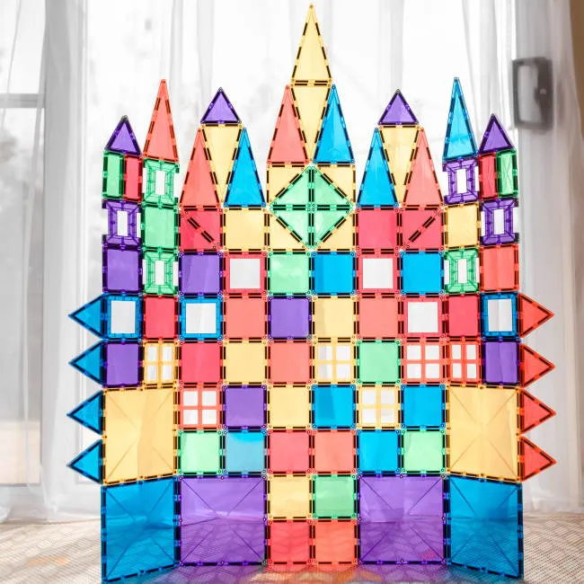 Connetix Tiles | 102 Piece Rainbow Creative Pack