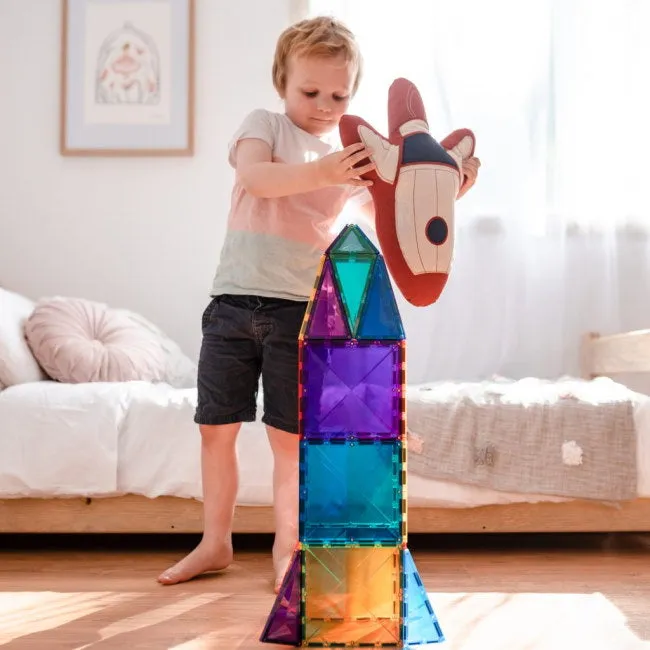 Connetix Tiles | 102 Piece Rainbow Creative Pack