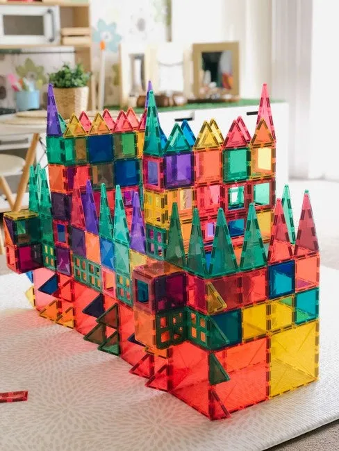 Connetix Tiles | 102 Piece Rainbow Creative Pack