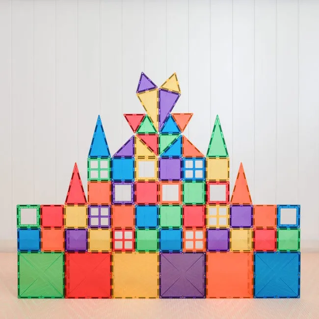 Connetix Tiles | 60 Piece Rainbow Starter Set