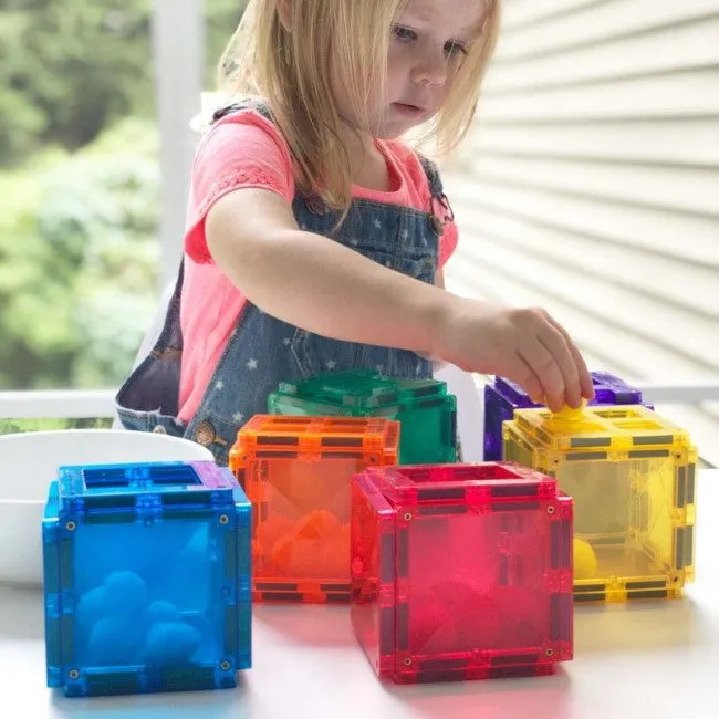 Connetix Tiles | 60 Piece Rainbow Starter Set