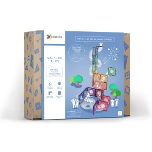 Connetix Tiles | 80 Piece Pastel Ball Run Expansion Pack