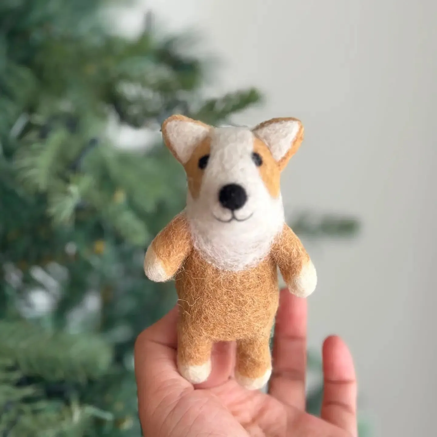 Corgi Dog Finger Puppet Odin Parker