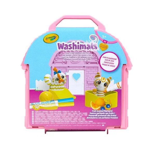 Crayola Washimals Park Playground Carry Case Playset
