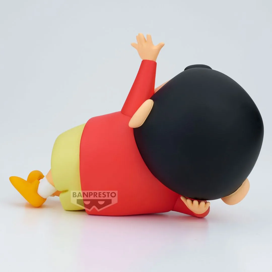 Crayon Shinchan Big Sofvimates - Shinnosuke No Hara - Oh Figure By Banpresto