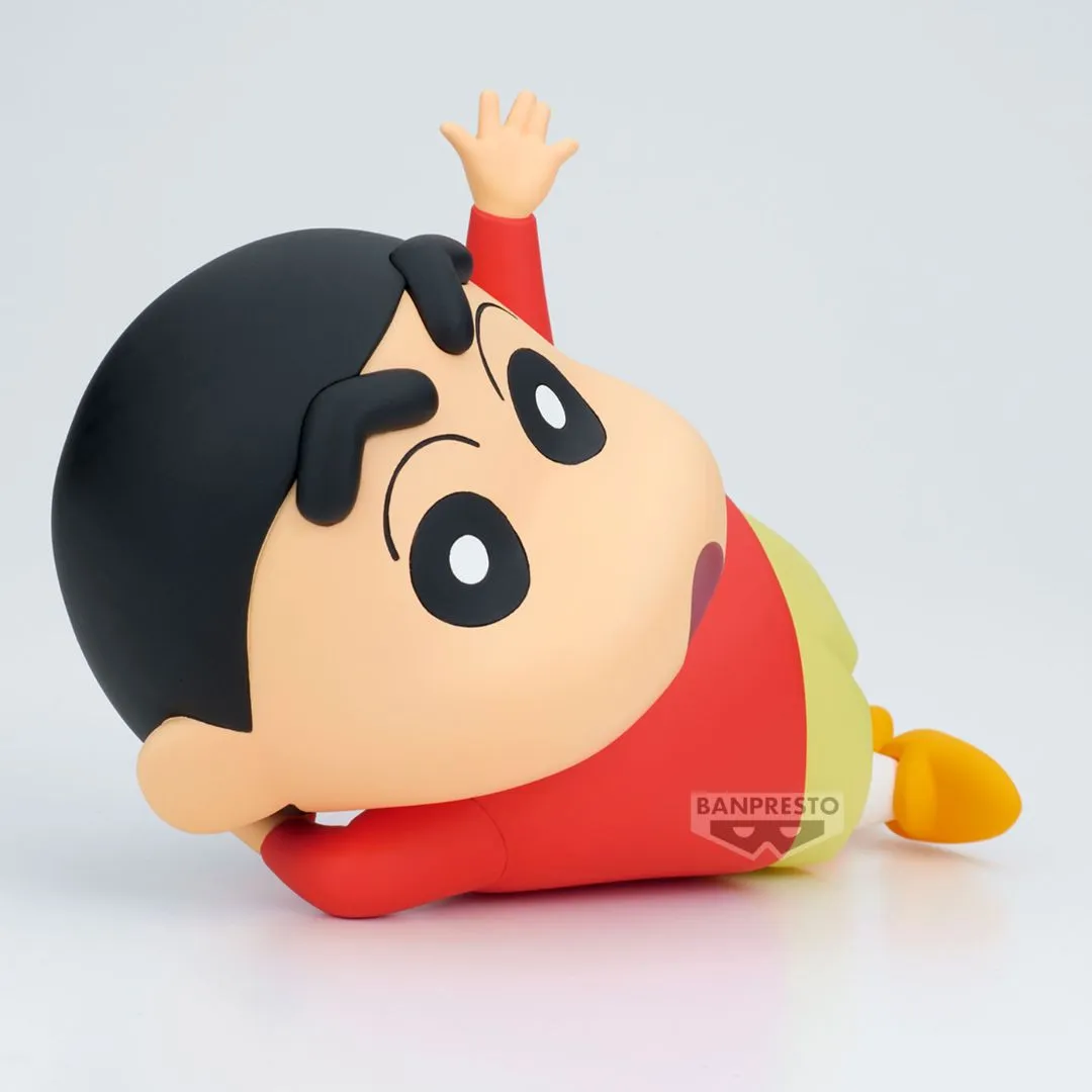Crayon Shinchan Big Sofvimates - Shinnosuke No Hara - Oh Figure By Banpresto