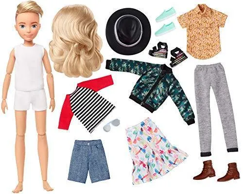 CREATABLE WORLD GGT67 Deluxe Character Kit Customisable Doll