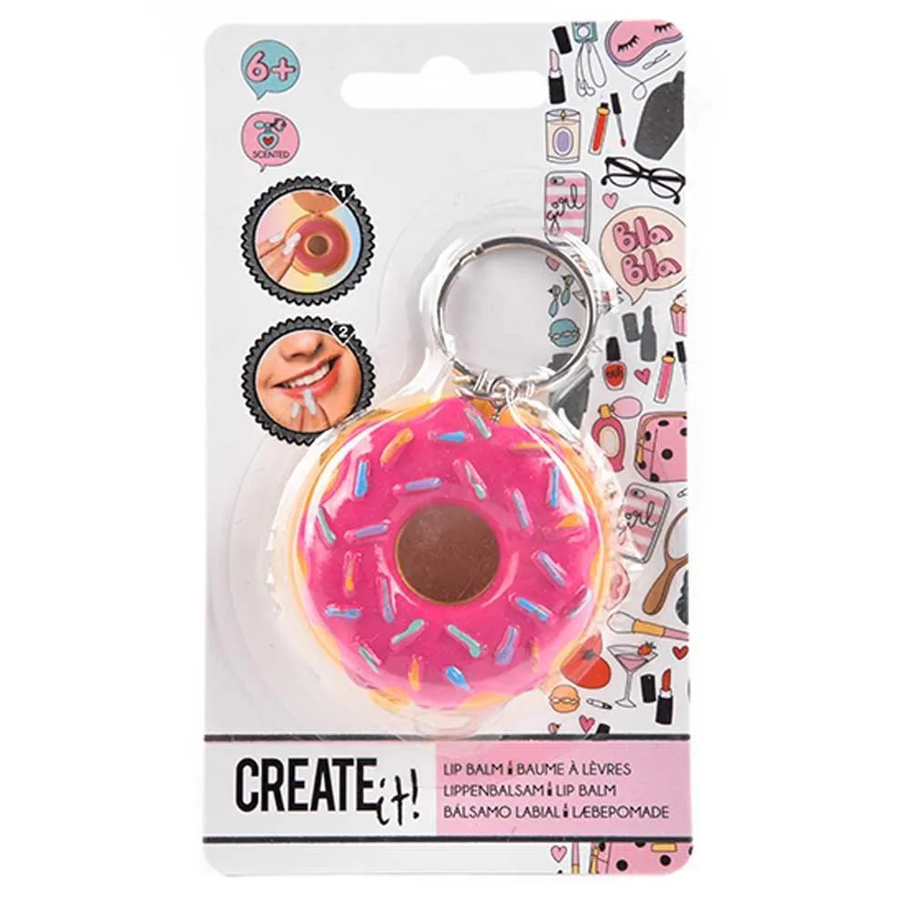 Create It! Doughnut Lip Balm Pink - Assortment