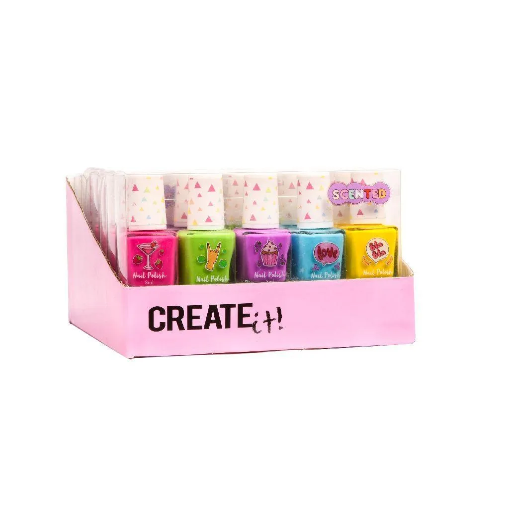 Create It! Fruit-Scented Nail Varnish 5-Pack