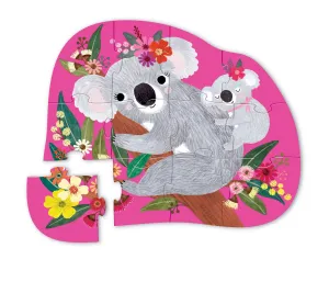 Crocodile Creek 12 Piece Mini Puzzle Koala Cuddle