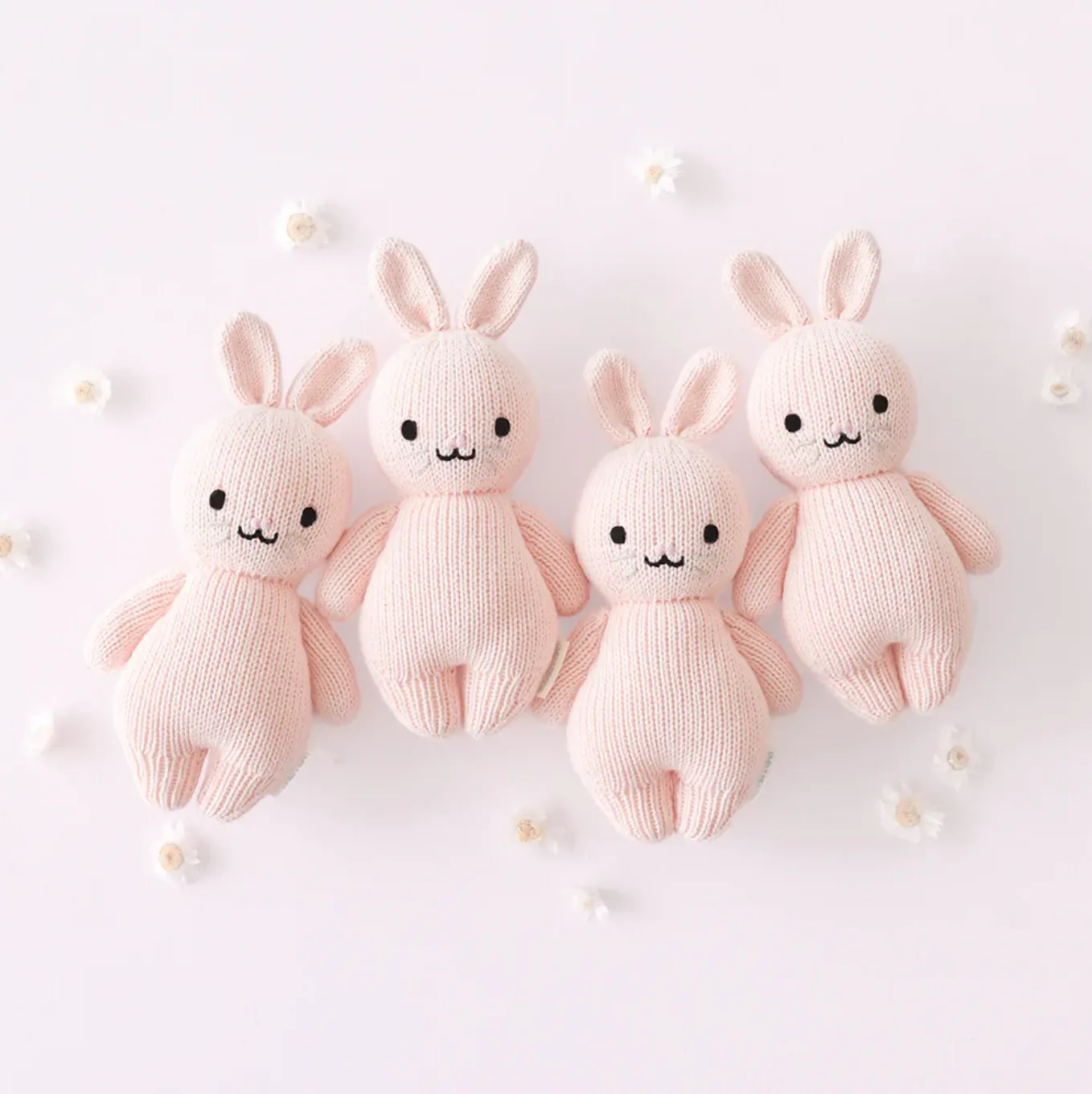 Cuddle   Kind Baby Rabbit, Powder Pink Odin Parker