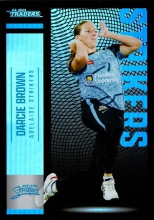 Darcie Brown, P147, Parallel, 2024-25 TLA CA Cricket Traders