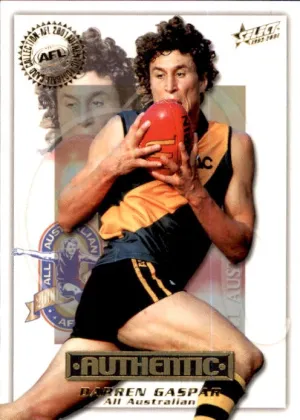 Darren Gasper, All Australian, 2001 Select AFL Authentic