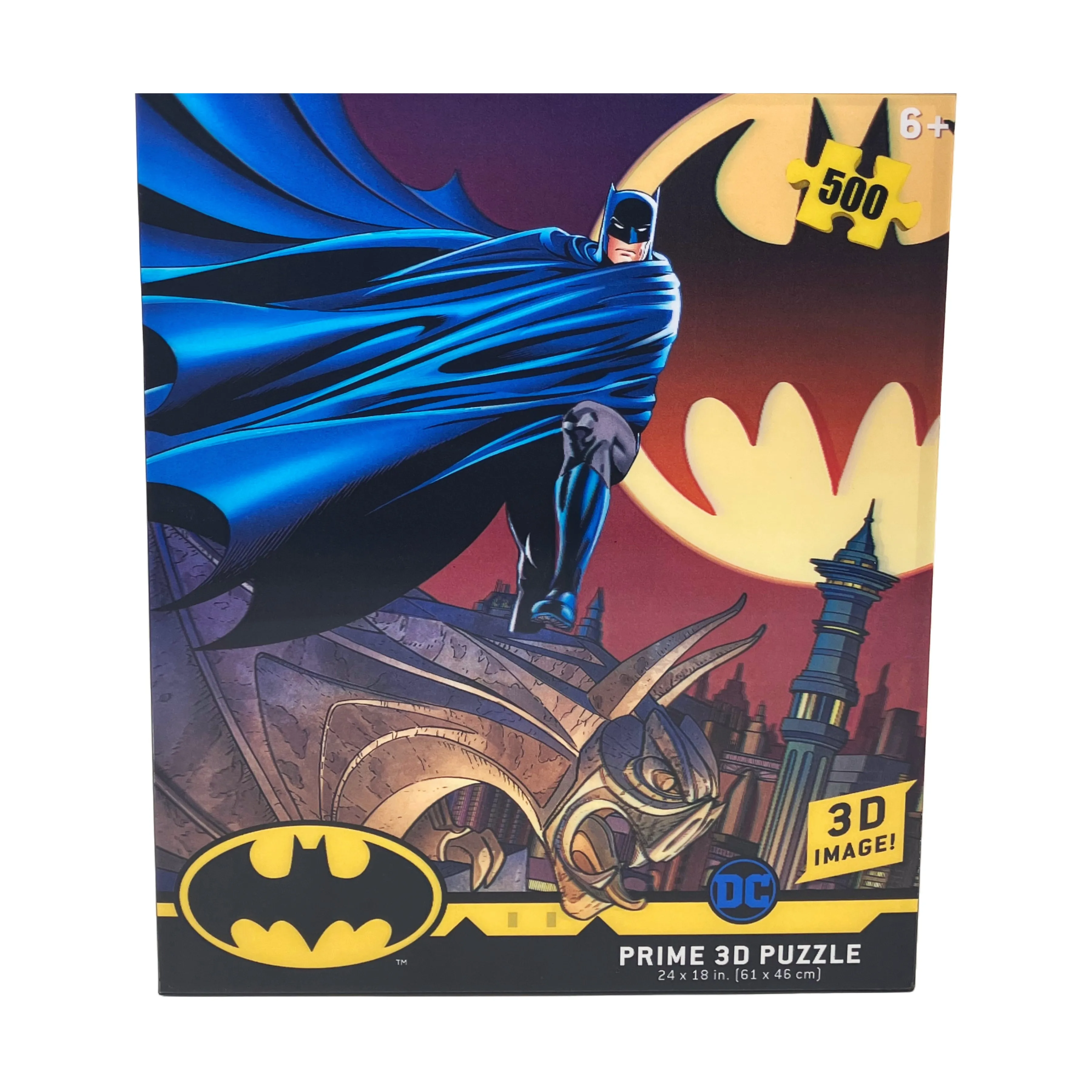 DC Comics Batman 3D Lenticular Jigsaw Puzzle - 500 pc