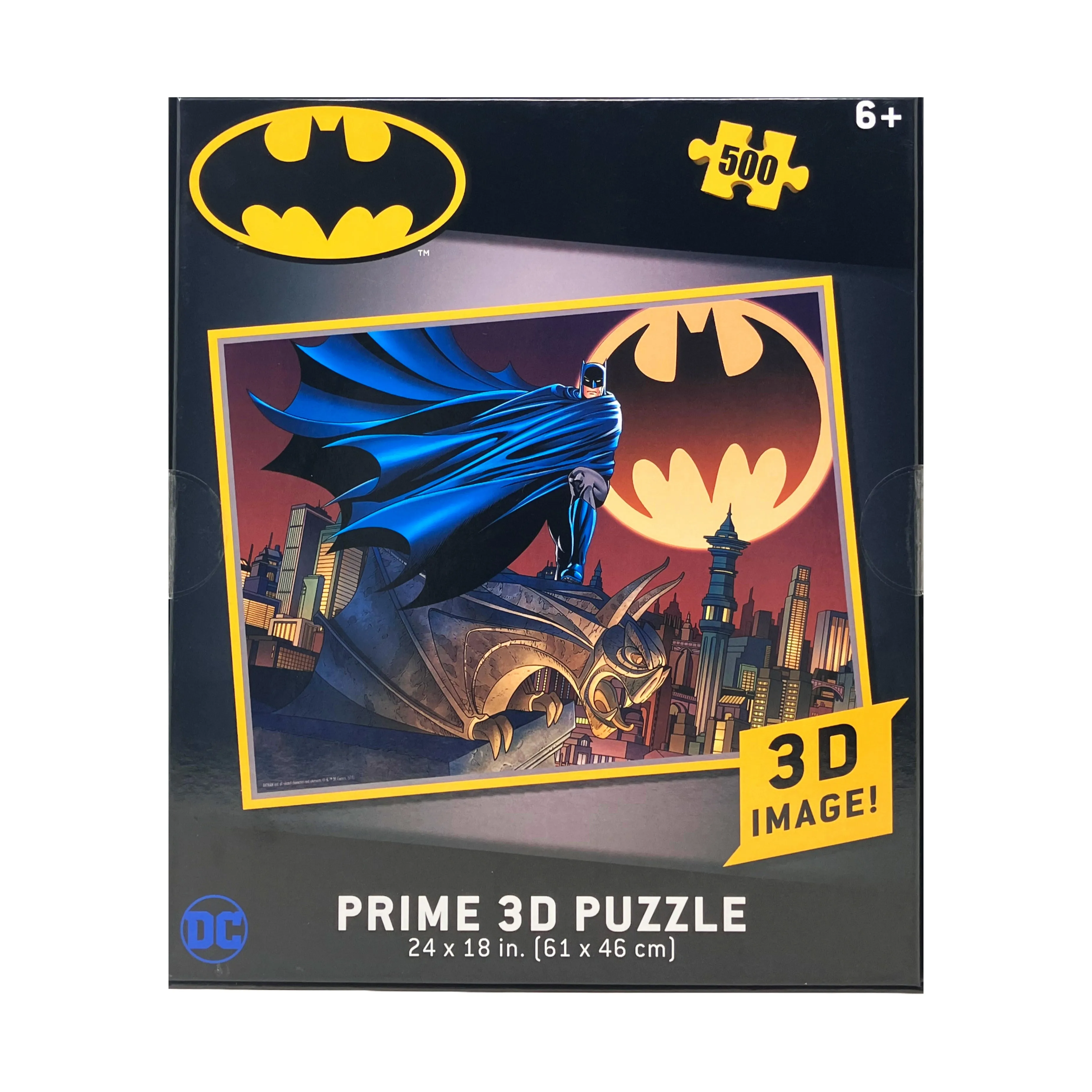 DC Comics Batman 3D Lenticular Jigsaw Puzzle - 500 pc
