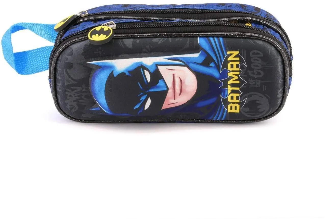 DC Comics Batman Knight 3D Double Pencil Case