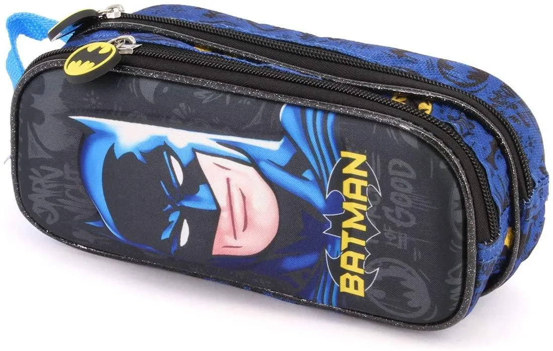 DC Comics Batman Knight 3D Double Pencil Case