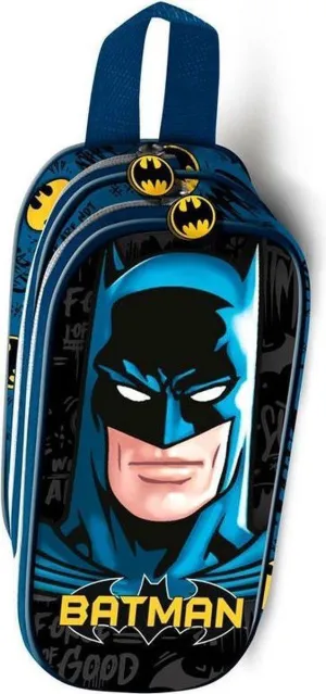 DC Comics Batman Knight 3D Double Pencil Case