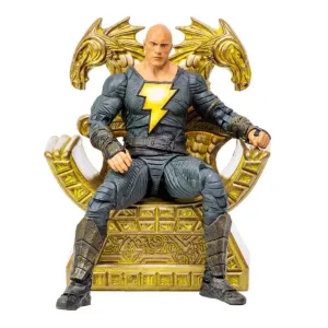 DC Comics Black Adam Movie Black Adam With Throne Figure by McFarlane Toys