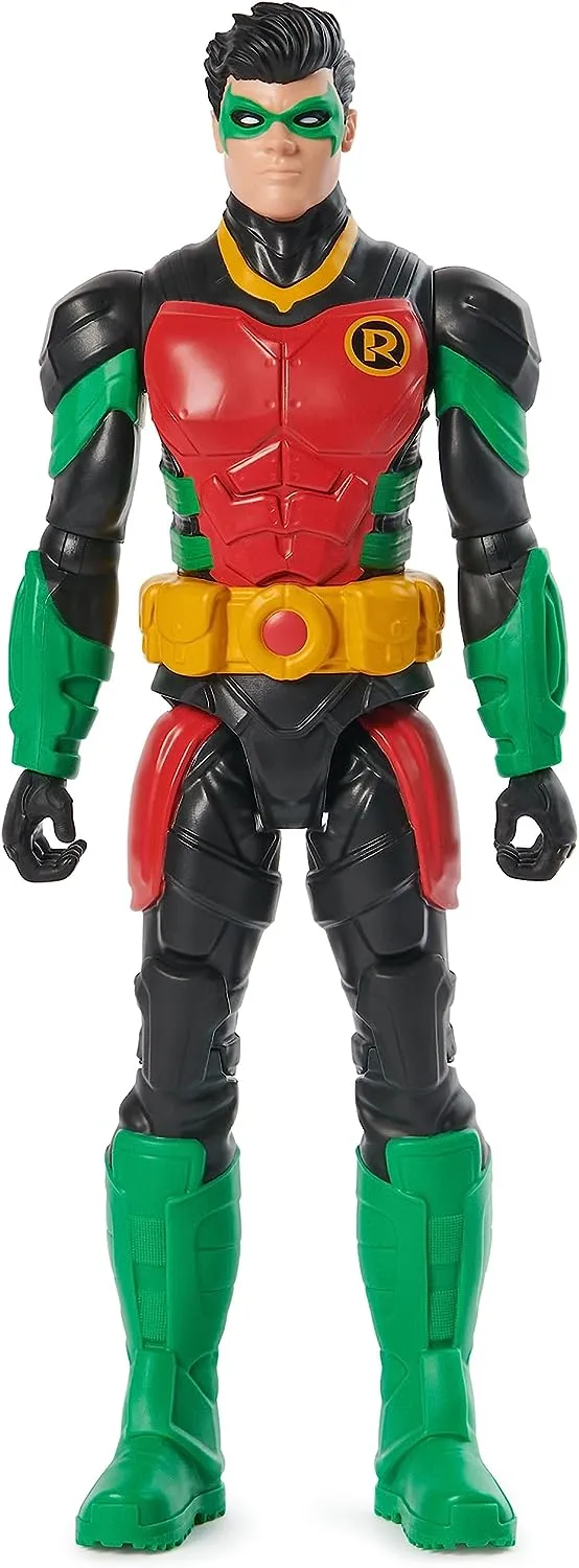 DC Comics, Robin Action Figure, 30cm, Kids’ Toys for Boys and Girls, Ages 3 