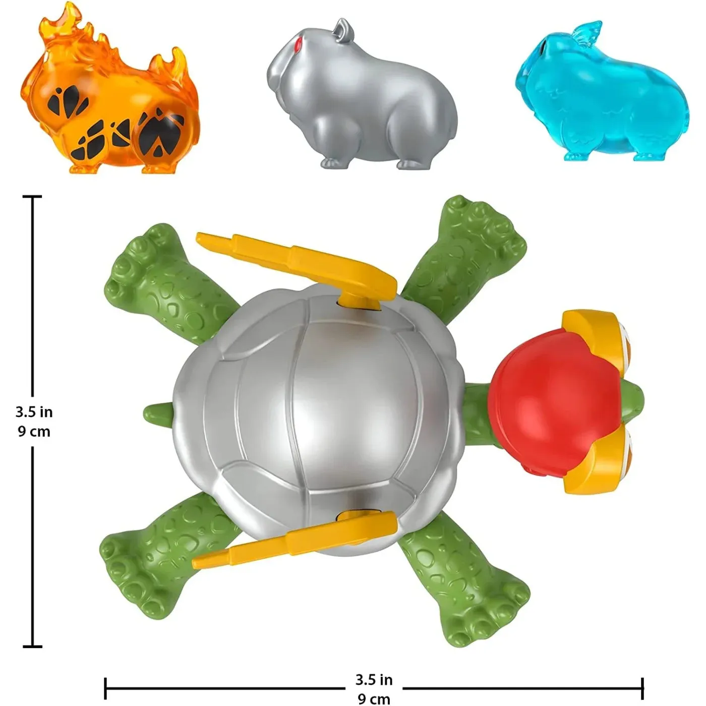 DC League Of Super-Pets Power Spin Merton the Turtle Figure Set