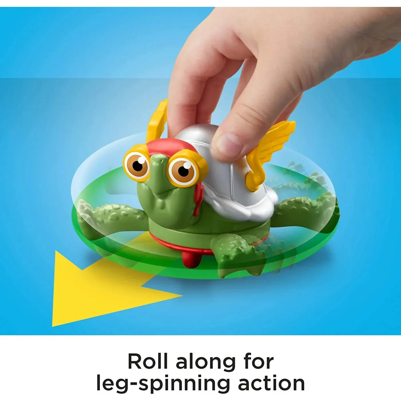DC League Of Super-Pets Power Spin Merton the Turtle Figure Set