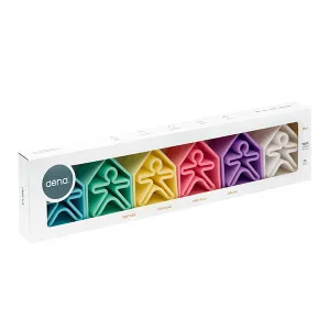 Dena 6 Kids   6 Houses Pastel - 12pcs