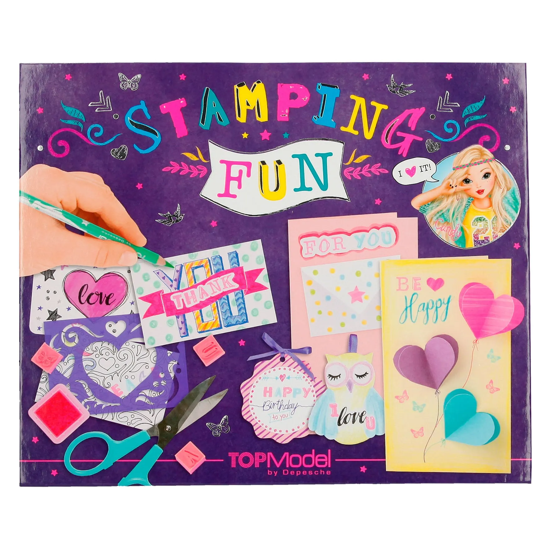 Depesche Topmodel Stamping Fun Creative Box