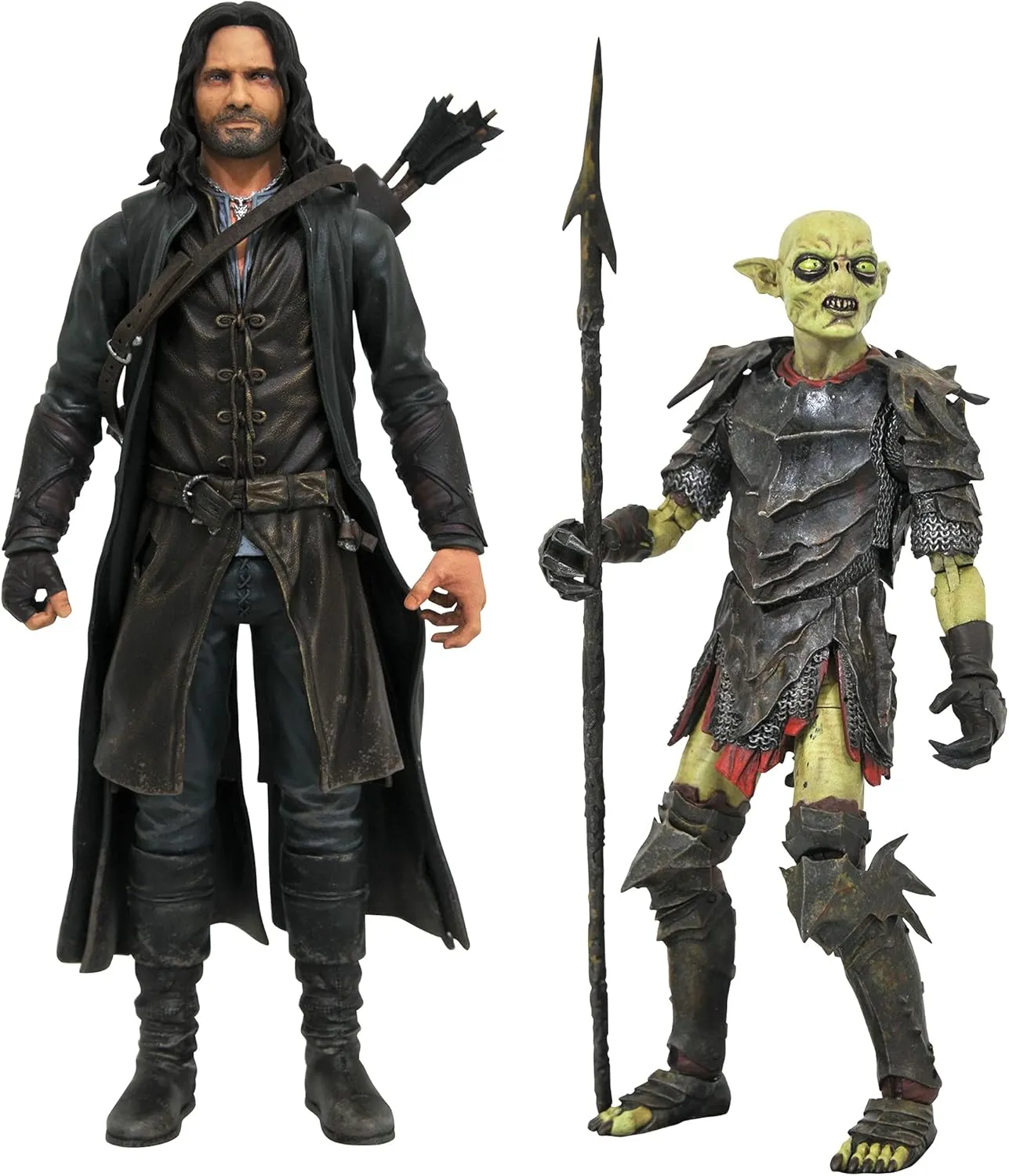 Diamond Aragorn Action Figure - Lord of the Rings Collectible, 12  Years