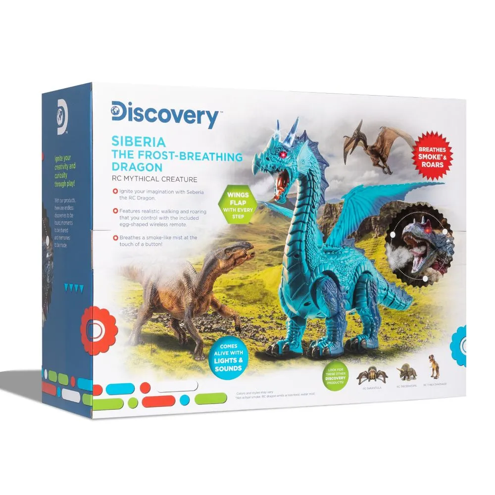 Discovery Remote Control Mythical Creature Siberia The Frost-Breathing Dragon