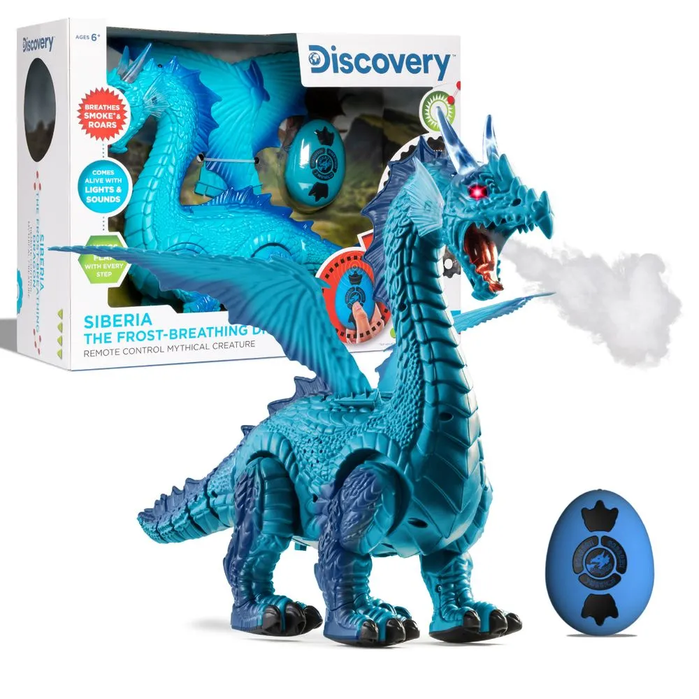 Discovery Remote Control Mythical Creature Siberia The Frost-Breathing Dragon
