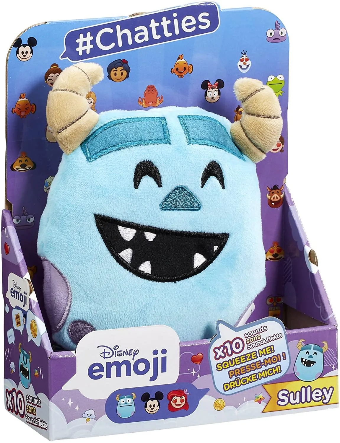 Disney Emoji Chatties Sulley Series 1