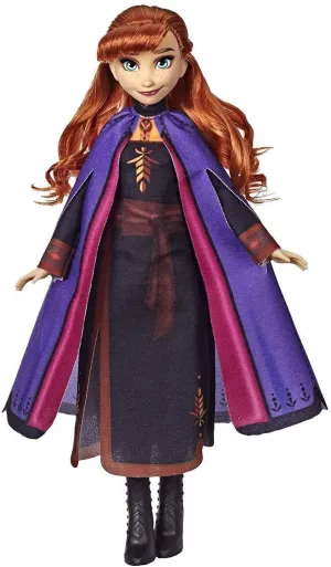 Disney Frozen 2 Anna Fashion Doll With Long Red Hair and Outfit